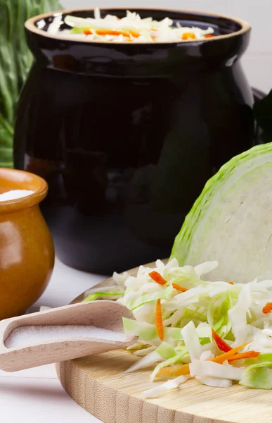 Asitleme için taze lahana