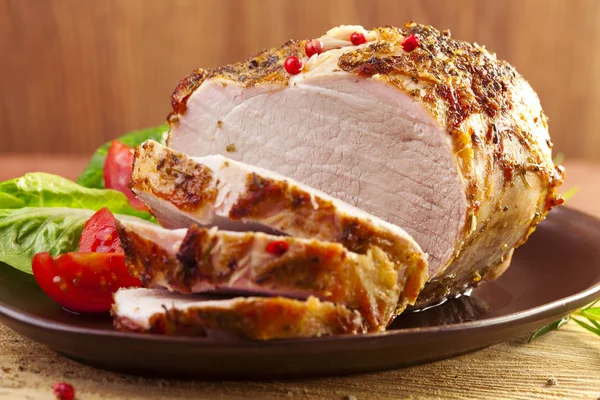 Marinated roast ham — Stock Photo, Image