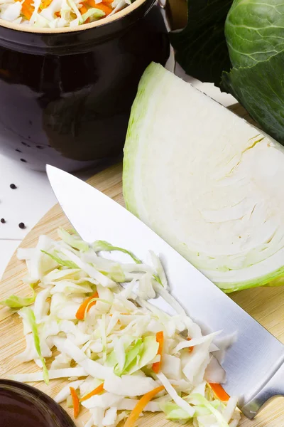 Asitleme için taze lahana