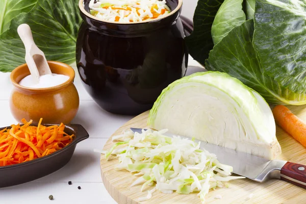 Asitleme için taze lahana