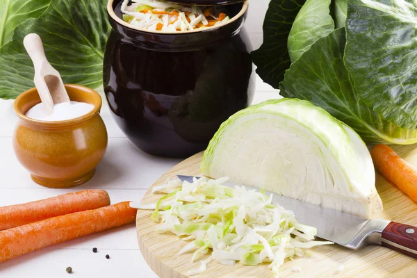 Asitleme için taze lahana