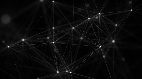 Struktura Połączenia Sieciowego Abstrakcyjna Technologia Tła Cyfrowe Tło Big Data — Zdjęcie stockowe