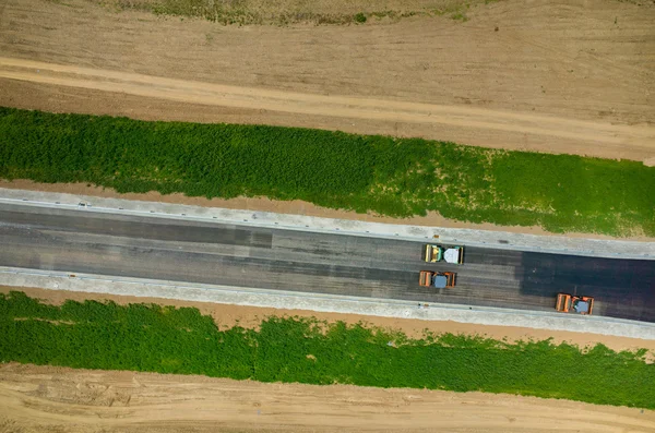 Nouvelle construction routière — Photo