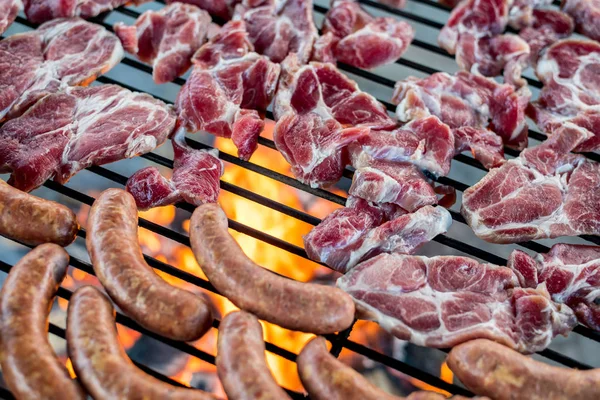 Embutidos y tocino — Foto de Stock