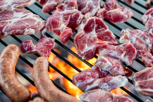 Embutidos y tocino — Foto de Stock