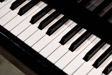 Piyano 's b-w klavye