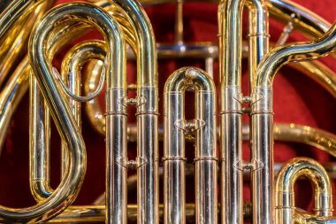 Classic instrument trombone clipart