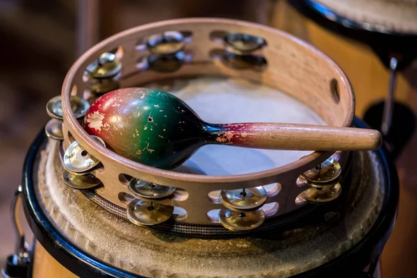 Instrumento tradicional chocalho — Fotografia de Stock