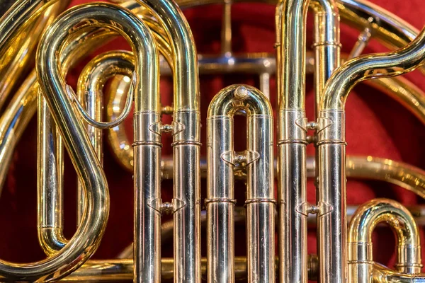 Trombone instrumento clássico — Fotografia de Stock