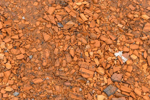 Pequeñas migajas de ladrillos — Foto de Stock