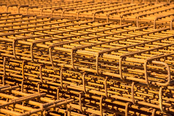 Steel Reforcing Bars — Stok Foto