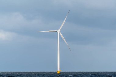 Okyanusta yel değirmeni
