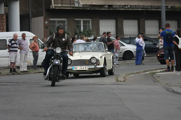 Memorial voiture de course — Photo