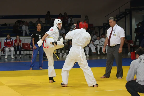 Noite de artes marciais — Fotografia de Stock