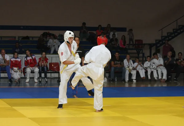 Noite de artes marciais — Fotografia de Stock