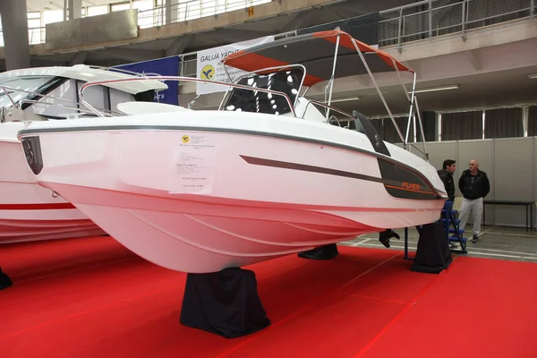 Speedboat at Belgrade nautical fair — Stock Photo, Image