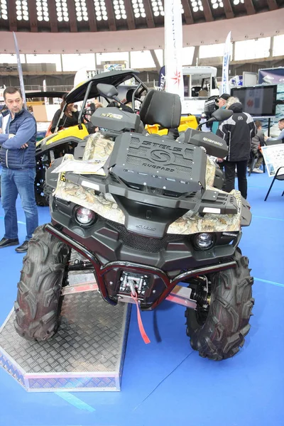 ATV Stels at Belgrade Boat Show, hunting and fishing — Stock Photo, Image