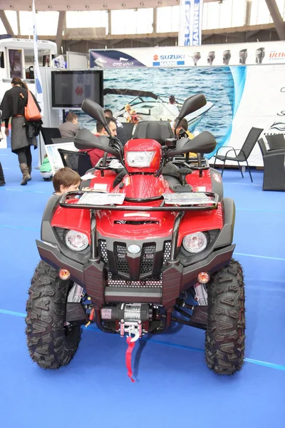 ATV Linhai at Belgrade Boat Show, hunting and fishing — Stock Photo, Image