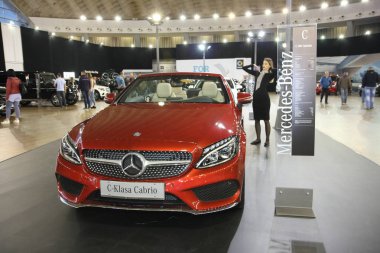 Mercedes Belgrad araba gösterisi