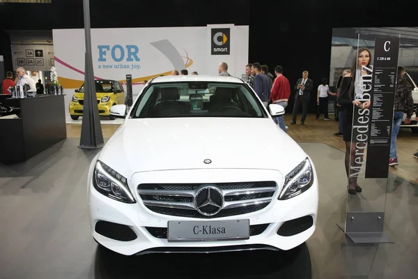 Mercedes op Belgrado Auto Show — Stockfoto