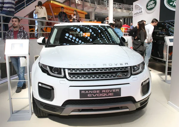 Range Rover at Belgrade Car Show — Stock Photo, Image