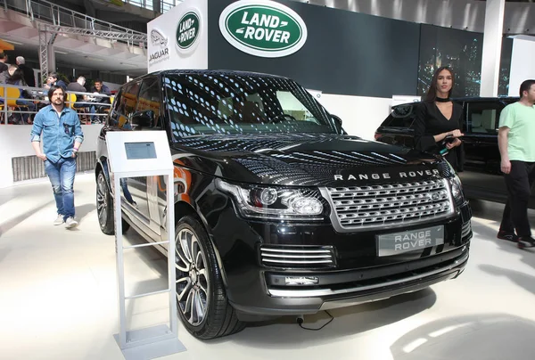 Range Rover at Belgrade Car Show — Stock Photo, Image