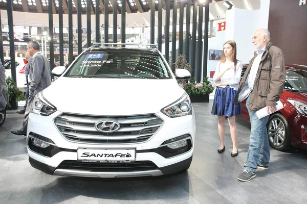 Hyundai auf belgrade car show auf belgrade car show — Stockfoto