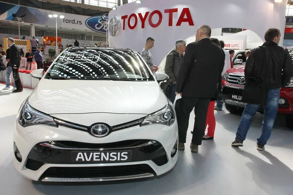 Toyota au Salon de Belgrade — Photo