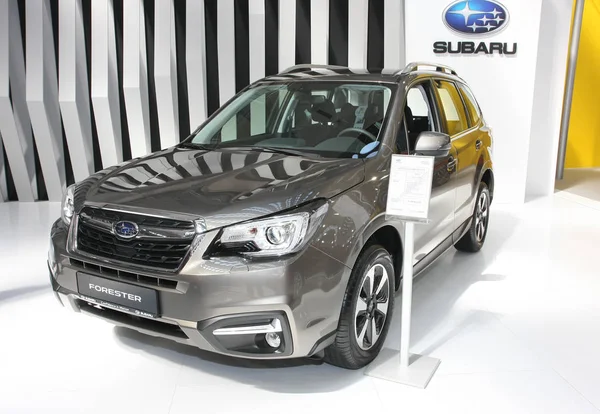 Subaru auf der belgrade car show — Stockfoto