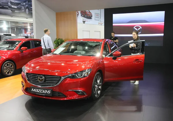 Mazda en Belgrado Car Show — Foto de Stock