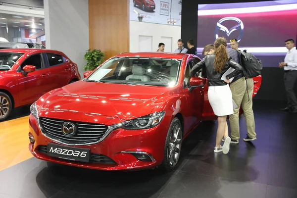 (Inggris) Mazda di Belgrade Car Show — Stok Foto