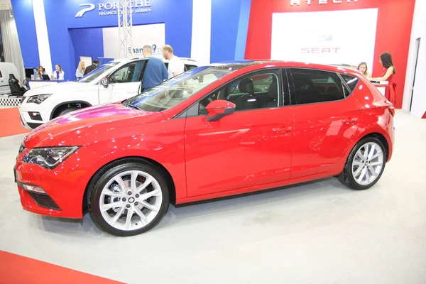 Seat at Belgrade Car Show — Stock Photo, Image