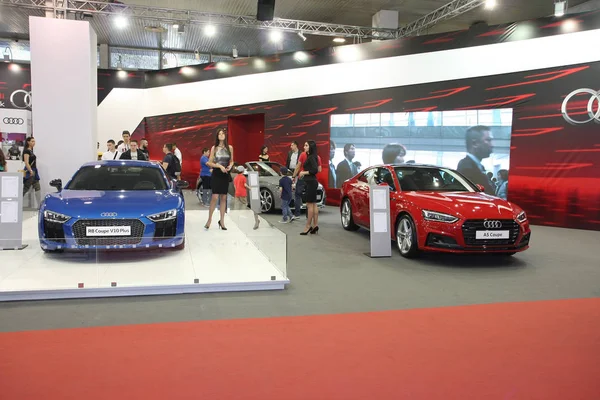 Audi Belgrad araba gösterisi — Stok fotoğraf