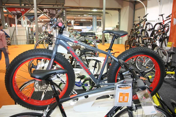 Capriolo bike at Belgrade Car Show — Stock Photo, Image