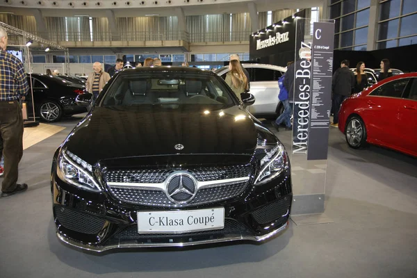 Mercedes op Belgrado Auto Show — Stockfoto