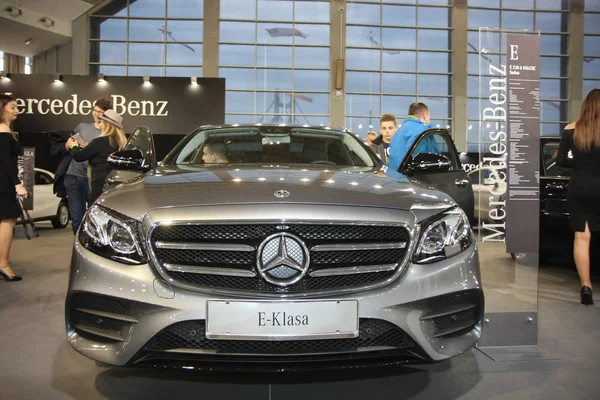 Mercedes op Belgrado Auto Show — Stockfoto