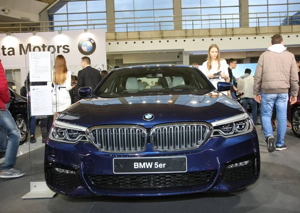 BMW на автосалоне в Белграде — стоковое фото