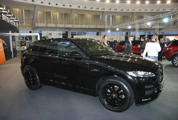 Jaguar at Belgrade Car Show — Stock Photo, Image