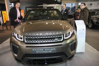 Range Rover Belgrad araba gösterisi