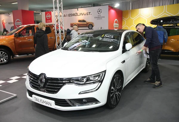 Renault em Belgrado Car Show — Fotografia de Stock
