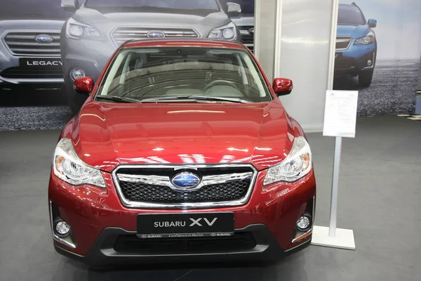 Subaru auf der belgrade car show — Stockfoto