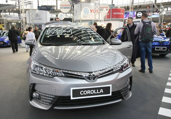 Toyota på Belgrad bilshow — Stockfoto