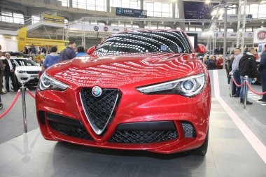 Alfa Romeo Belgrad araba gösterisi