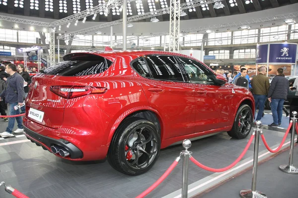 Alfa Romeo em Belgrado Car Show — Fotografia de Stock