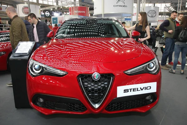 Alfa Romeo au Salon de l'auto de Belgrade — Photo