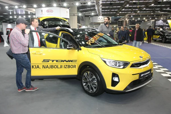 Kia em Belgrado Car Show — Fotografia de Stock