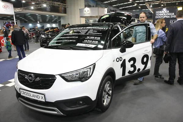 Opel Belgrad araba gösterisi — Stok fotoğraf