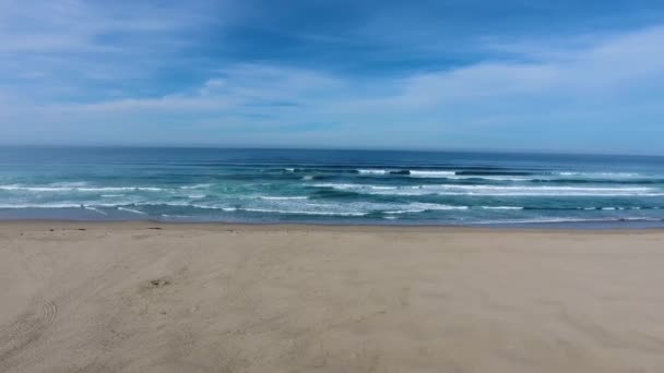 Beautiful Pacific Ocean Aerial View — Stock Video