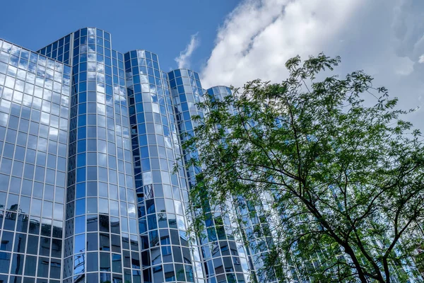 Bina, Zagreb modern mimari şehir merkezi. Hırvatistan