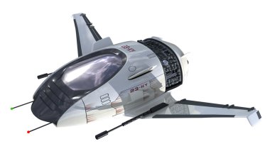 3d fütüristik drone